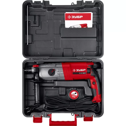 ЗУБР 32 мм, 1200 Вт, перфоратор SDS Plus, мет. корпус (П-32-1200 М) купить в Надыме