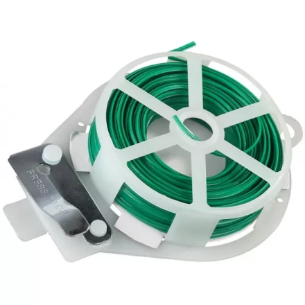 Проволока подвязочная RACO плоская, в пластиковой обойме, 20м 42359-53632C купить в Надыме