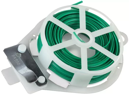 Проволока подвязочная RACO плоская, в пластиковой обойме, 20м 42359-53632C купить в Надыме