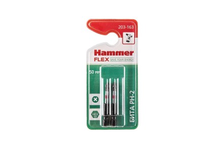 Бита HAMMER PH2 50мм (2шт) купить в Надыме