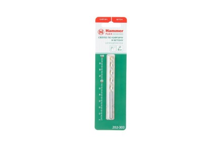 Сверло по камню HAMMER Ф6х100мм (DR CR 6,0мм*100/60мм) купить в Надыме