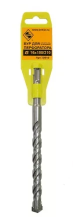 Бур SDS+  ф16х150/210 усиленный  10/75/150 10919 купить в Надыме