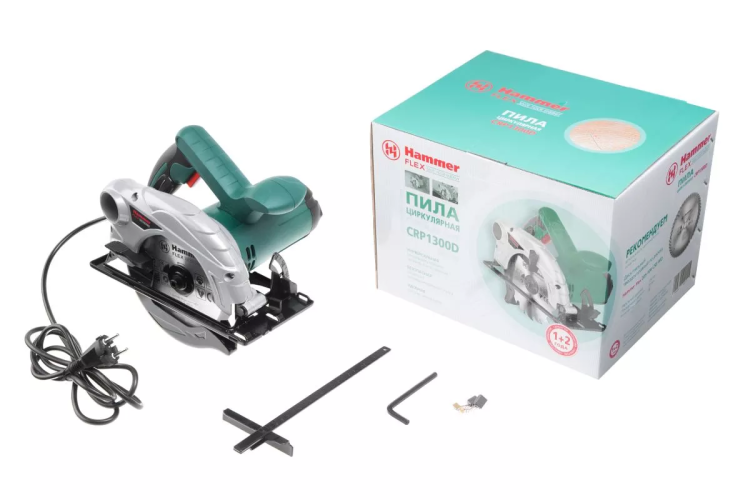 Пила циркулярная HAMMER CRP1300D купить в Надыме