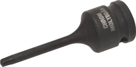 Торцовая головка KRAFTOOL &quot;INDUSTRIE QUALITAT&quot; ударная (1/2&quot;), TORX, Cr-Mo, фосфатированная, T27 27952-27 купить в Надыме