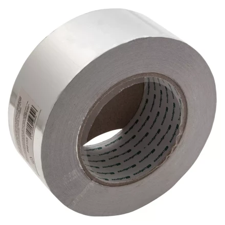 Лента клейкая алюминиевая, 50 мм х 50 м Сибртех 888155 купить в Надыме