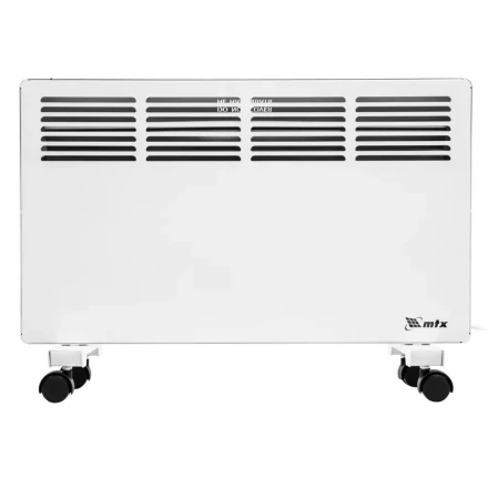 Конвектор электрический КМ-2000.2, 230 В, 2000 Вт, X-образный нагреватель, колеса, термостат // MTX 98126 купить в Надыме