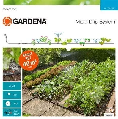 Шланг сочащийся 13 мм (1/2”) 40 м с фитингами GARDENA купить в Надыме
