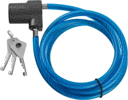 Замок тросовый, длина троса - 1260мм, дисковый механизм секрета, ВС2-6А-02 37220-6-02 купить в Надыме