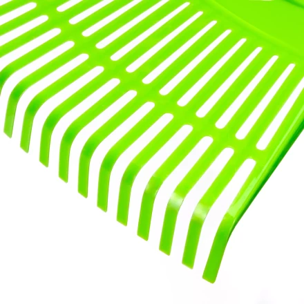 Грабли веерные пластиковые Palisad, 495 х 1680 мм, 23 плоских зуба, алюминиевый черенок, Россия, 61805 купить в Надыме