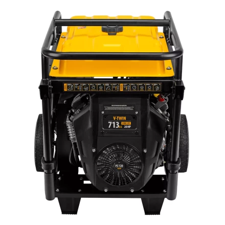 Генератор бензиновый Denzel PS-120EAD-3, 12 кВт,230/400 В, 40л, разъём ATS,перекл.режима,эл.старт купить в Надыме