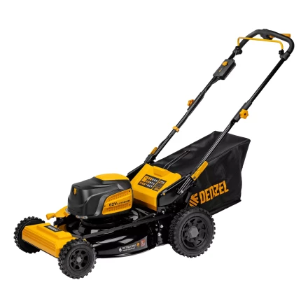 Газонокосилка аккумуляторная самоходная бесщет., Denzel RLMS560-62, 560 мм, Li-ion, 62В (58920) купить в Надыме