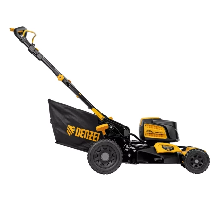 Газонокосилка аккумуляторная самоходная бесщет., Denzel RLMS560-62, 560 мм, Li-ion, 62В (58920) купить в Надыме