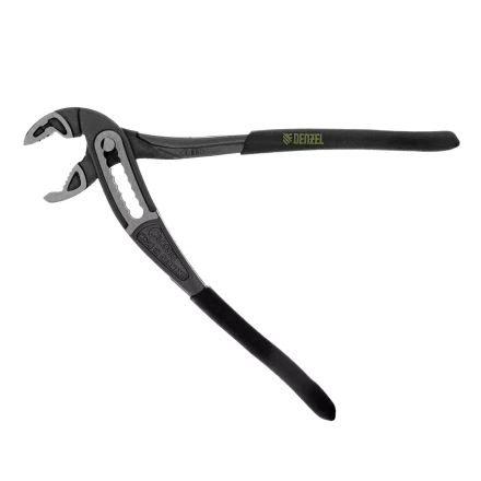 Клещи переставные Denzel 17901, обливные рукоятки, 180 мм купить в Надыме