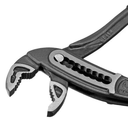 Клещи переставные Denzel 17901, обливные рукоятки, 180 мм купить в Надыме