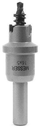 ТСТ коронка MESSER 16X5 с центрирующим сверлом и толкающей пружиной купить в Надыме
