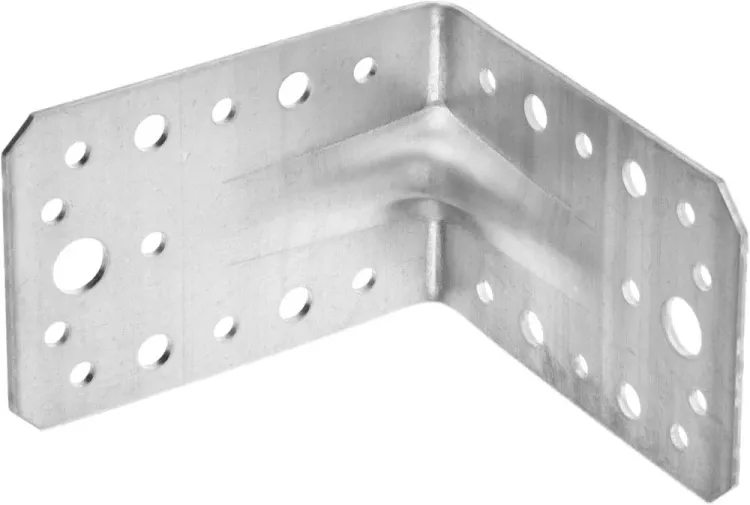Крепежный угол ЗУБР "МАСТЕР" усиленный, 65х90х90мм, 20шт 310115-65-090 купить в Надыме