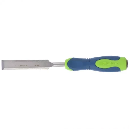 Долото-стамеска 22мм двухкомпонентная рукоятка Сибртех артикул 24487 купить в Надыме