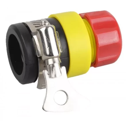 Соединитель GRINDA из ударопрочной пластмассы с хомутом (для трубы 16-21мм), 1/2" 8-426335_z01 купить в Надыме