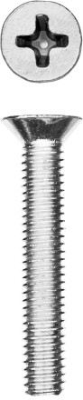 Винт DIN 965, M5 x 40 мм, 6 шт, кл. пр. 4.8, оцинкованный, ЗУБР 303116-05-040 купить в Надыме