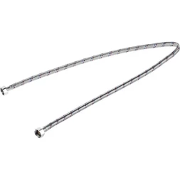 Подводка гибкая ЗУБР для воды, оплетка из нержавеющей стали, г/г 1/2" - 1м 51005-G/G-100