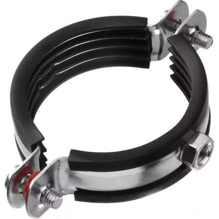 Хомут трубный с гайкой, оцинкованный, 2", 7шт, ЗУБР Мастер 37850-59-65 37850-59-65 купить в Надыме