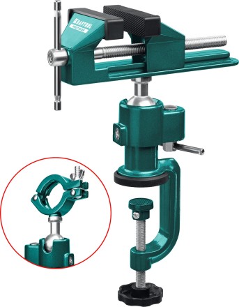 Тиски KRAFTOOL PRECISION шарнирно-поворотные 32711-75 купить в Надыме