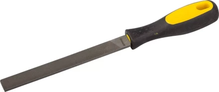 Напильник STAYER "PROFI" плоский, с двухкомпонентной рукояткой, № 2, 150мм 16601-15-2 купить в Надыме