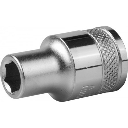 Торцовая головка KRAFTOOL &quot;INDUSTRIE QUALITAT&quot;, Cr-V, FLANK, хромосатинированная, 1/2&quot;, 9 мм 27805-09_z01 купить в Надыме