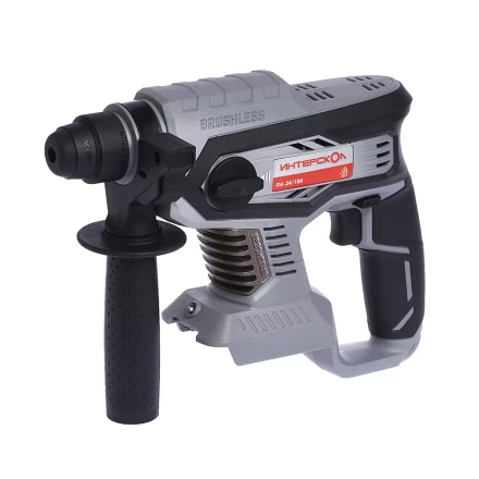 Профессиональный трехрежимный перфоратор с бесщеточным (вентильным) двигателем ИНТЕРСКОЛ ПА-24/18В аккумуляторный Li-ion АПИ (кейс, без аккум. и ЗУ) купить в Надыме