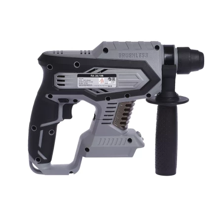 Профессиональный трехрежимный перфоратор с бесщеточным (вентильным) двигателем ИНТЕРСКОЛ ПА-24/18В аккумуляторный Li-ion АПИ (кейс, без аккум. и ЗУ) купить в Надыме