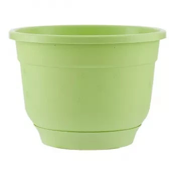 Горшок Флокс с поддоном салатовый 1,5 л PALISAD 69216 купить в Надыме