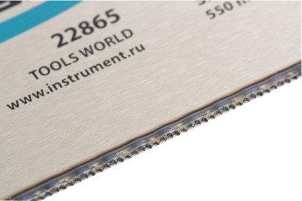 Пильное полотно для прецизионного стусла &quot;Piranha&quot; 550 мм каленый зуб 2D 24 TPI Gross 22865 купить в Надыме