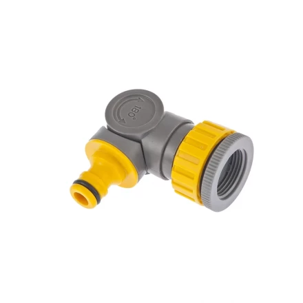 Соединитель штуцерный с внутренней резьбой 1/2" - 3/4" с шарниром PALISAD LUXE 66247 купить в Надыме