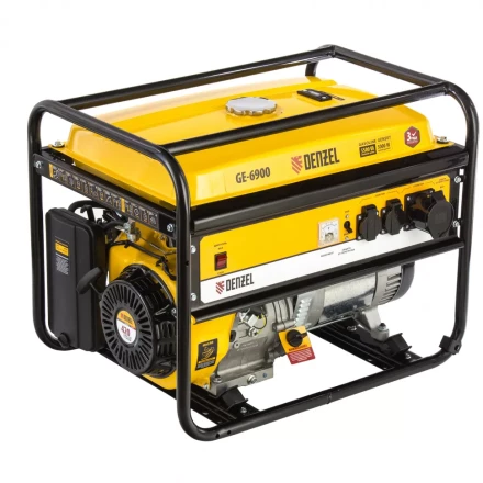 Генератор бензиновый DENZEL GE 6900 94637 купить в Надыме