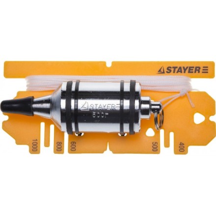 Отвес STAYER &quot;PROFI&quot; строительный со шнуром, с противоударными ободками, 500 г 06352-50 купить в Надыме