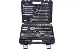 Набор инструментов, 1/2", 1/4", в кейсе 82 предм Вихрь 73/6/7/14