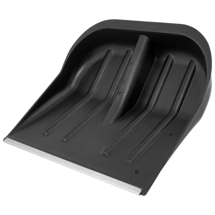 Лопата для уборки снега пластиковая, 465 х 415 мм, без черенка, Россия, Сибртех 614635 купить в Надыме