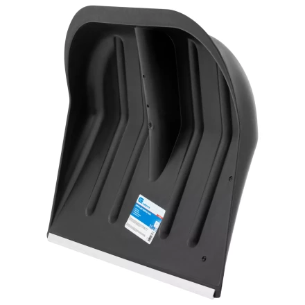 Лопата для уборки снега пластиковая, 465 х 415 мм, без черенка, Россия, Сибртех 614635 купить в Надыме