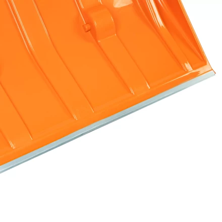 Движок для уборки снега пластиковый, 795х435х1280 мм, стальная рукоятка, усиленный, Сибртех 61669 купить в Надыме