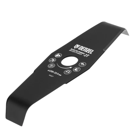 Диск для триммера  мульчирующий, 250 х 25,4 толщина 3 мм, 2 лезвия// Denzel 96327 купить в Надыме