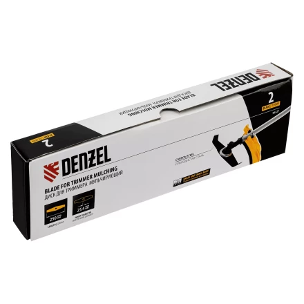 Диск для триммера  мульчирующий, 250 х 25,4 толщина 3 мм, 2 лезвия// Denzel 96327 купить в Надыме