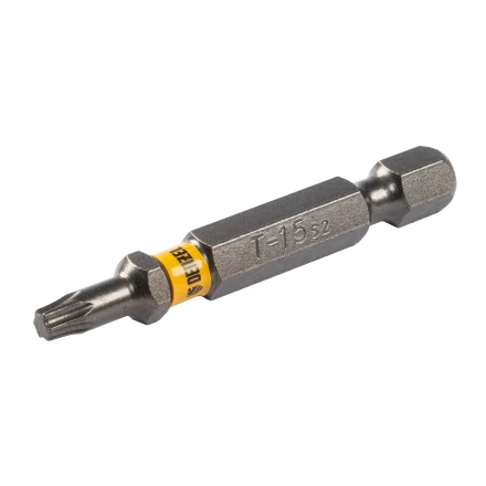 Бита TX 15х50, сталь S2, шестигранный профиль, 10 шт. Е 6,3 Denzel 11668 купить в Надыме