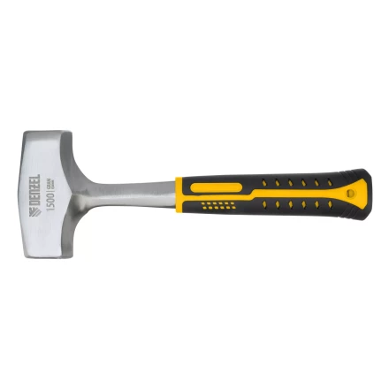 Кувалда 1,5 кг Denzel, цельнометаллическая, двухкомпонентная рукоятка 11012 купить в Надыме