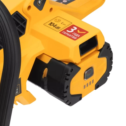 Пила цепная аккумуляторная  бесщет., Denzel RCS 400-62, 400 мм, Li-ion, 62В купить в Надыме