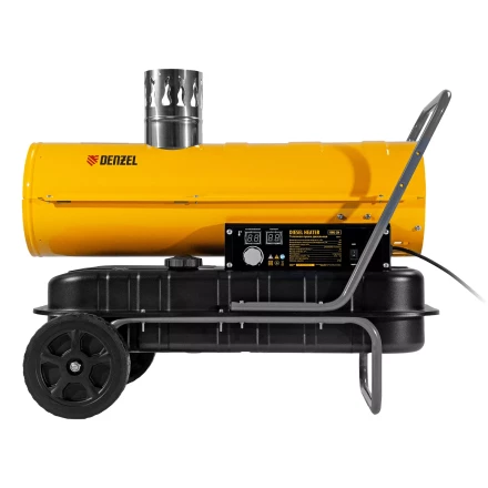 Дизельная тепловая пушка Denzel NHG-20i, 20 кВт, 600 м3/ч, непрямой нагрев, цифровой термостат купить в Надыме