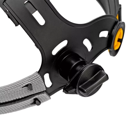 Щиток защитный лицевой с сеткой Denzel "СВОНА" НС-01 "ЛЮКС", плавная регулировка храповик, 89196 купить в Надыме