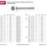 Болт ГОСТ 7798-70, M6 x 40 мм, 5 шт, кл. пр. 5.8, оцинкованный, ЗУБР 303086-06-040 купить в Надыме