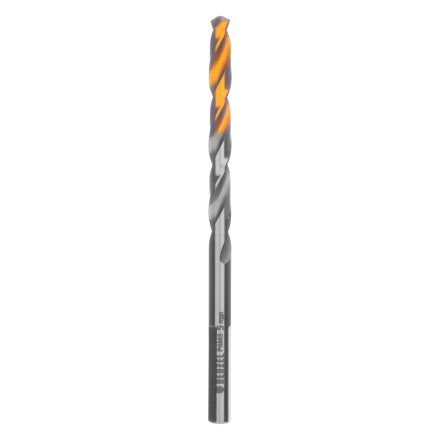 Сверло спиральное по металлу Denzel 5 x 86 мм, Р6М5, Golden Tip, 718233 купить в Надыме