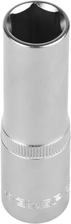 Головка торцовая ЗУБР "МАСТЕР" (1/2"), удлиненная, Cr-V, FLANK, хроматированное покрытие, 15мм 27726-15 купить в Надыме