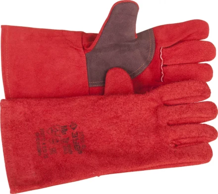 Термостойкие краги ЗУБР "МАСТЕР" для сварки и тяжелых механических работ, спилковые, с подкладкой, 350мм 11334-XL купить в Надыме